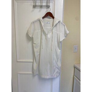 Columbia White Omni Shade Swim Cover Up Ladies Size Large